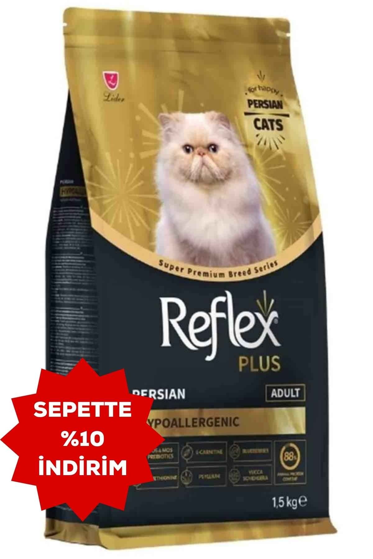 REFLEX PLUS Persian Tavuklu ve Yaban Mersinli Yetişkin Kedi Maması 1,5 Kg