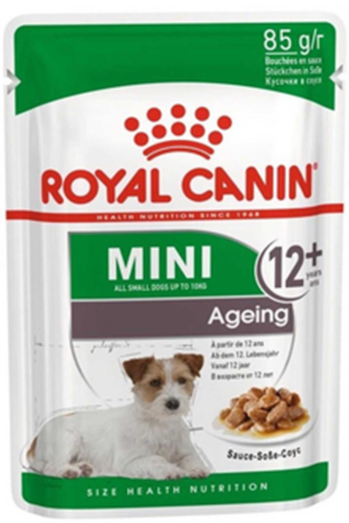 ROYAL CANIN Mini Ageing +12 Küçük Irk Pouch Yaşlı Köpek Konservesi 85 Gr