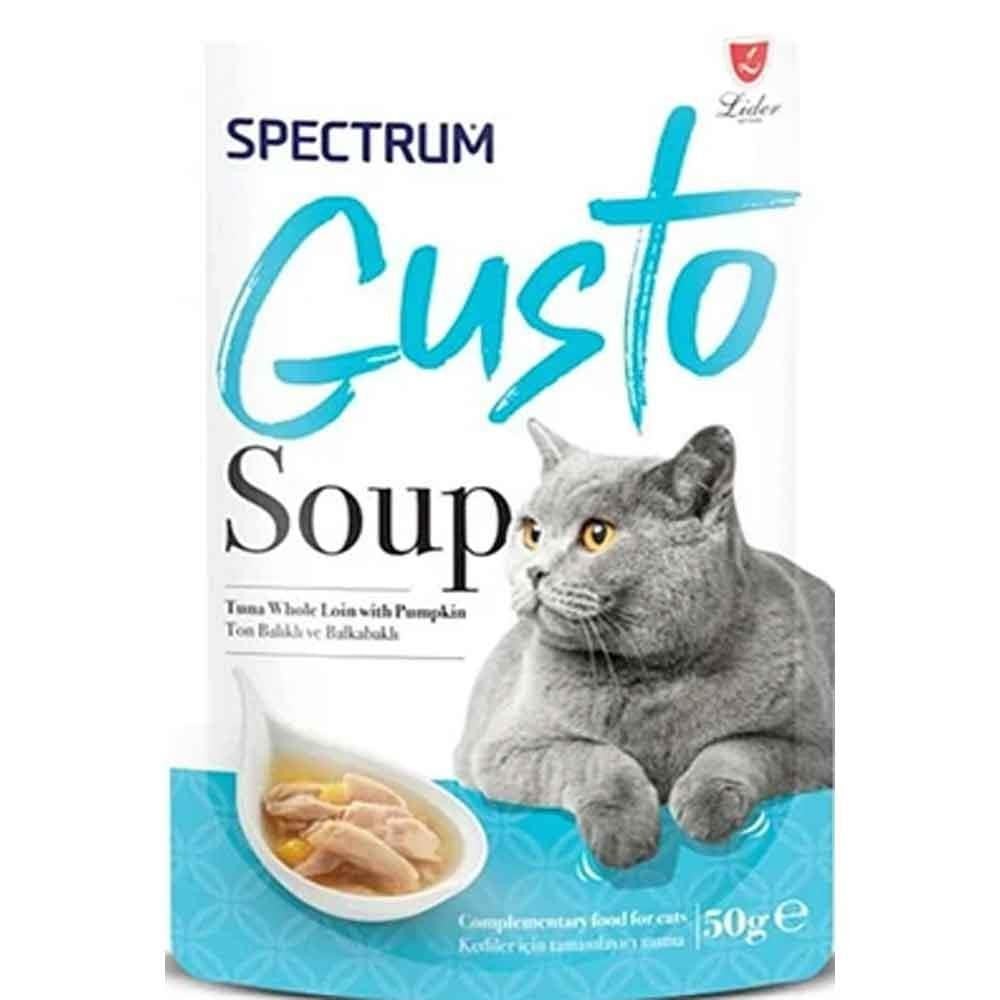 SPECTRUM Gusto Ton Balıklı ve Balkabaklı Kedi Çorba 50Gr
