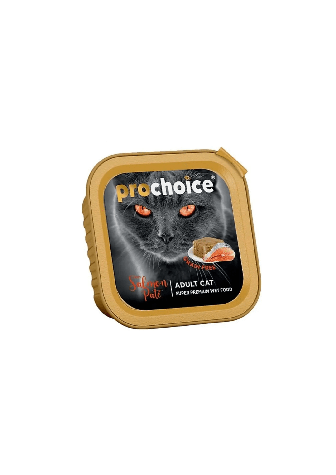 PRO CHOICE Tahılsız Somonlu Kıyılmış Yetişkin Kedi Konservesi 100 Gr