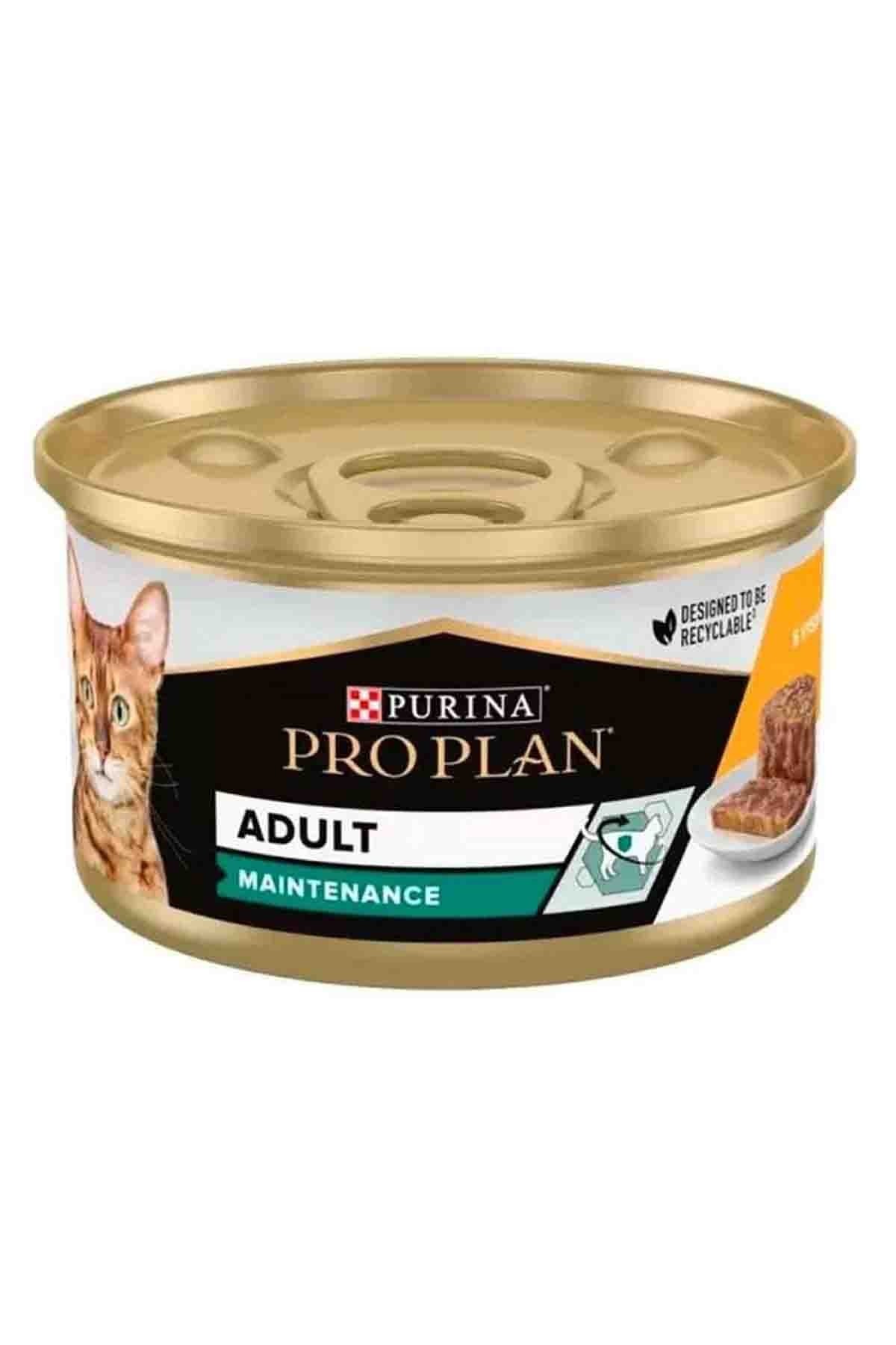 PRO PLAN Tavuklu Yetişkin Kedi Konservesi 85 Gr