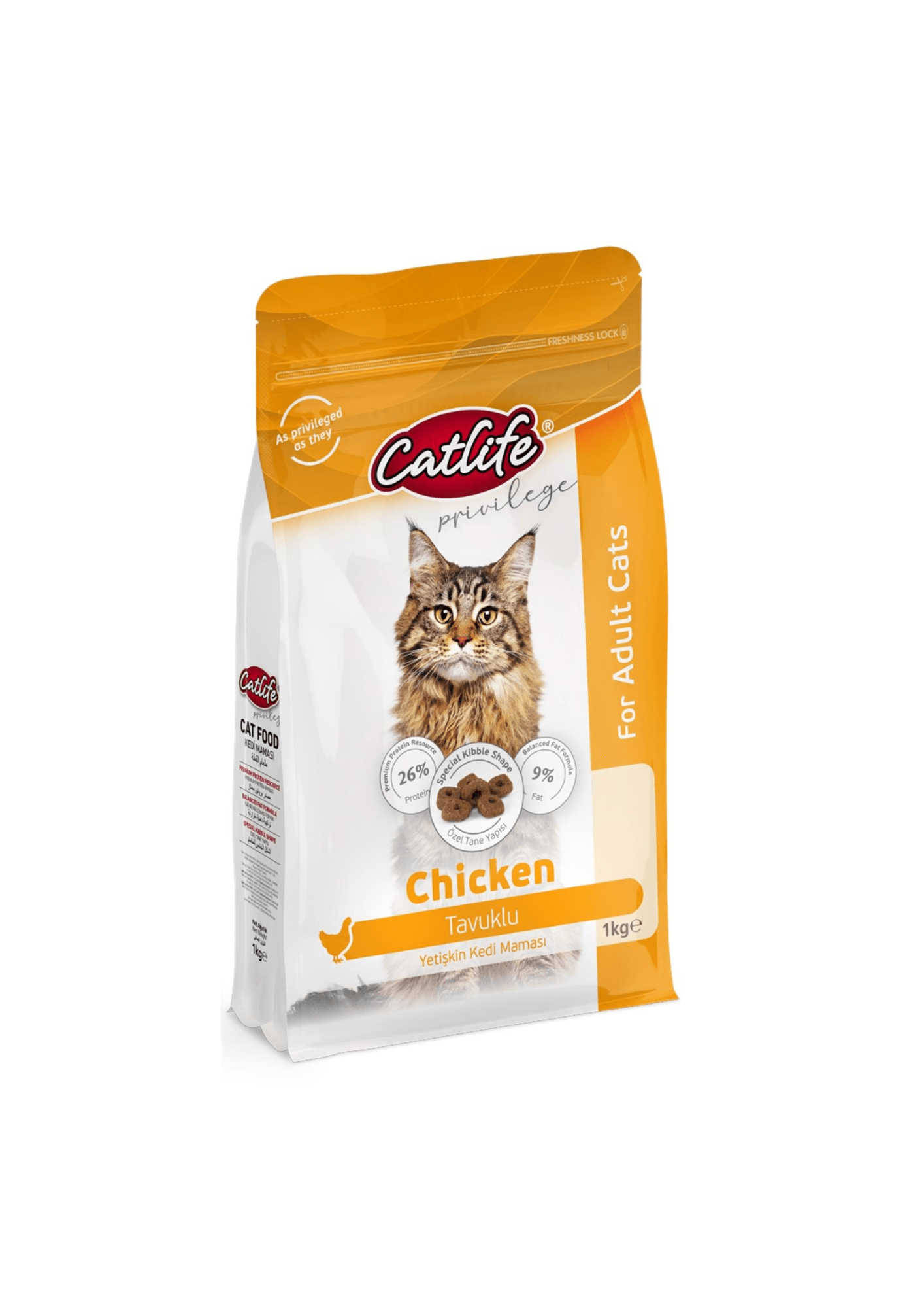 CATLIFE Tavuklu Yetişkin Kedi Maması 1 Kg