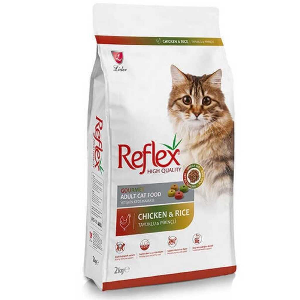 REFLEX Multi Color Tavuklu ve Pirinçli Yetişkin Kedi Maması 2kg