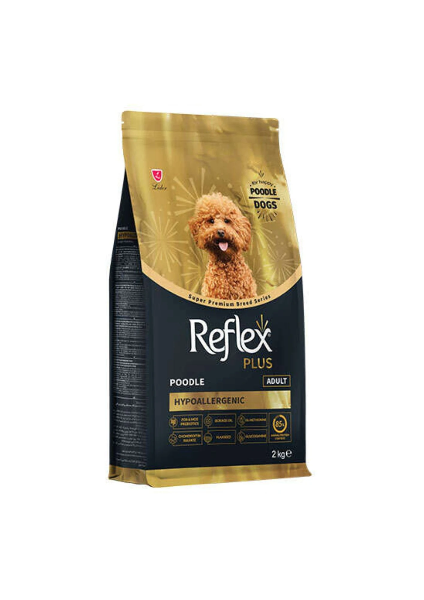 REFLEX PLUS Poodle Hypoallergenic Tavuklu Yetişkin Köpek Maması 2 Kg