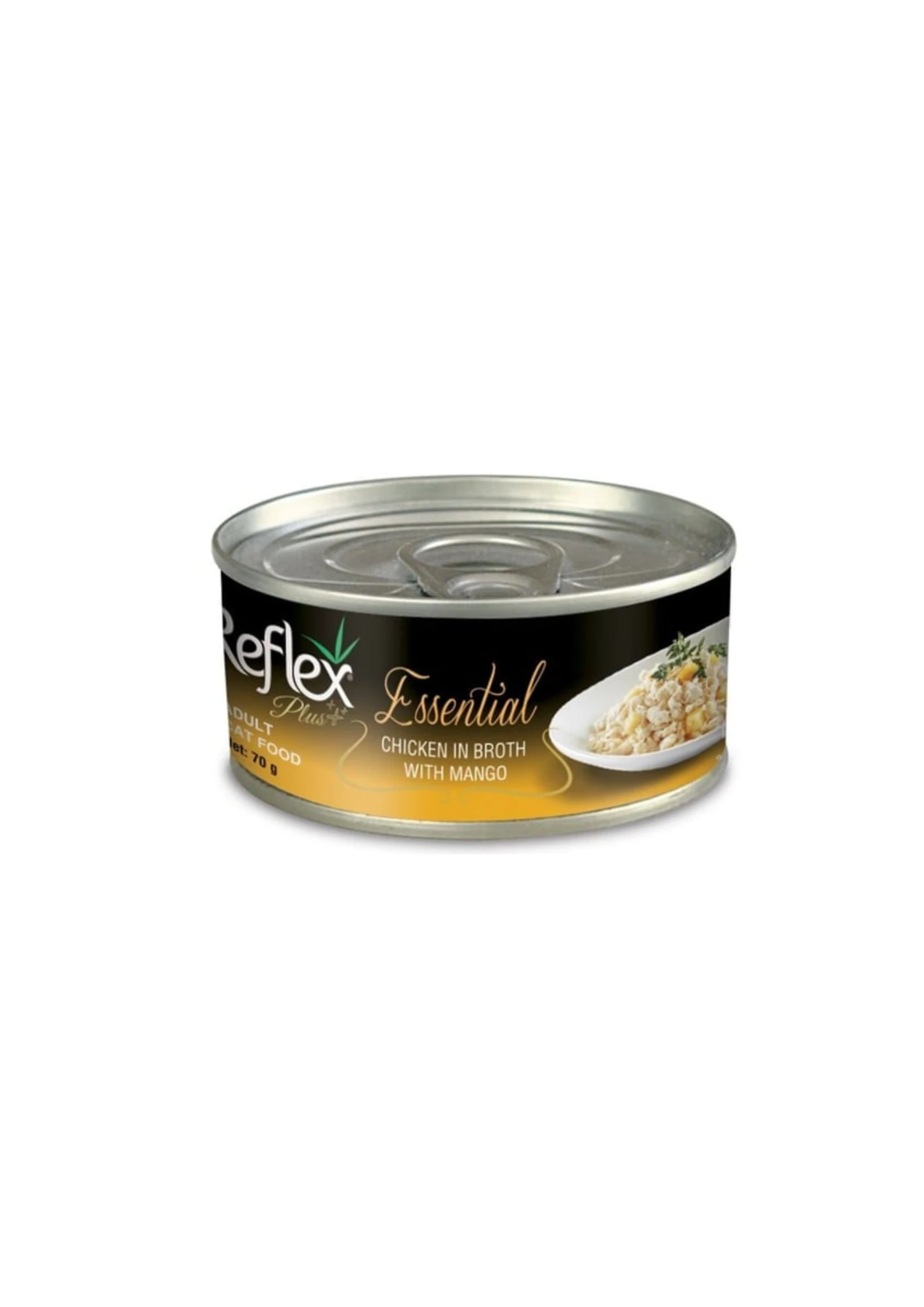 REFLEX Plus Essential Tavuk ve Mangolu Kedi Konserve 70 GR