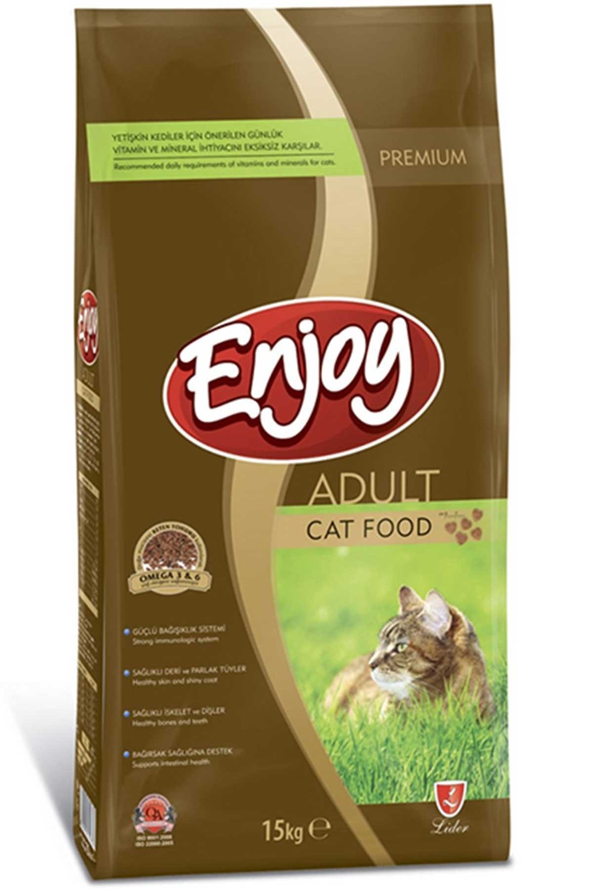ENJOY Tavuk Etli Yetişkin Kedi Maması 15 KG