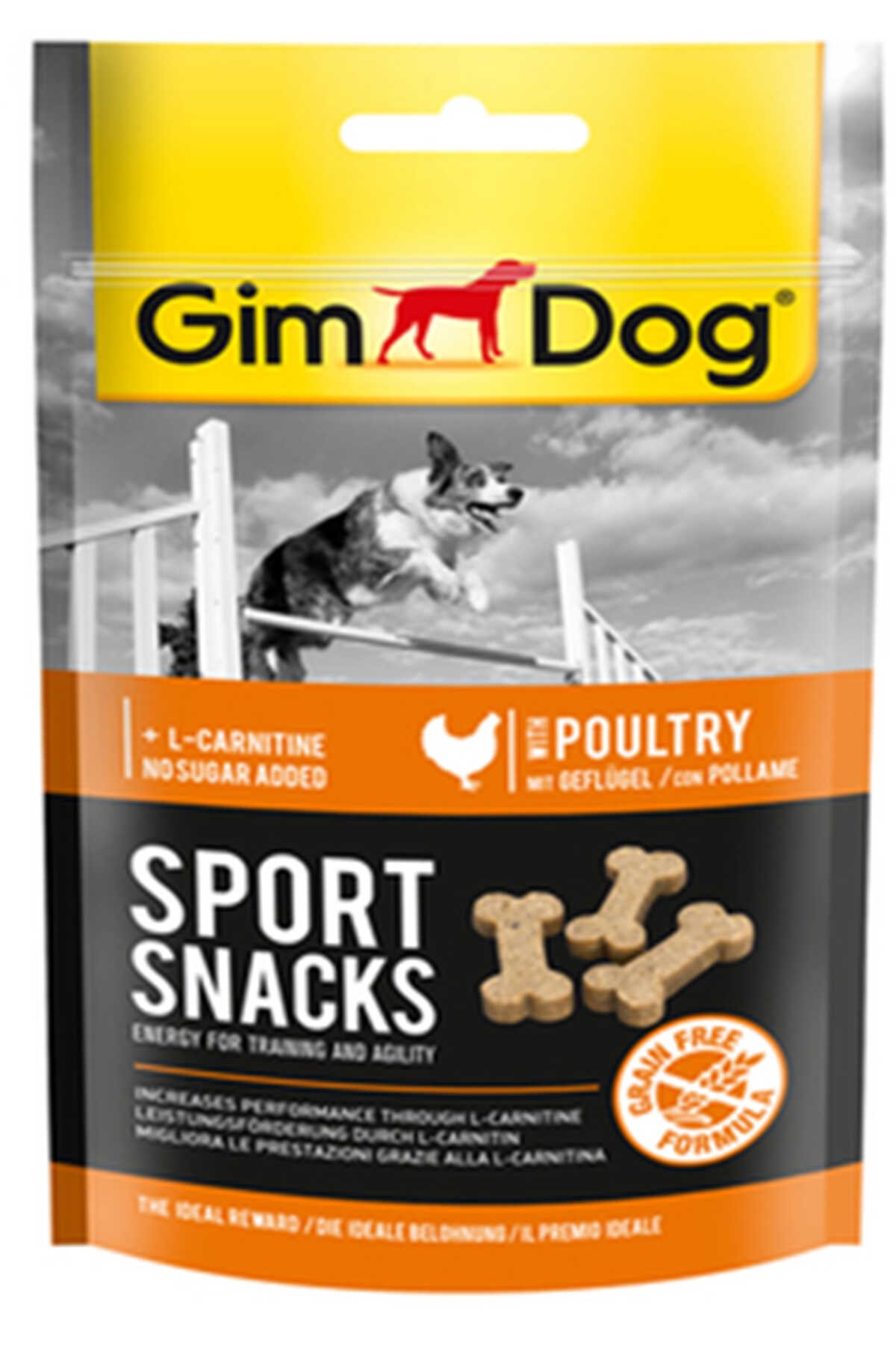 GIMDOG Sport Snacks Tavuklu Köpek Ödül Tableti 60 Gr