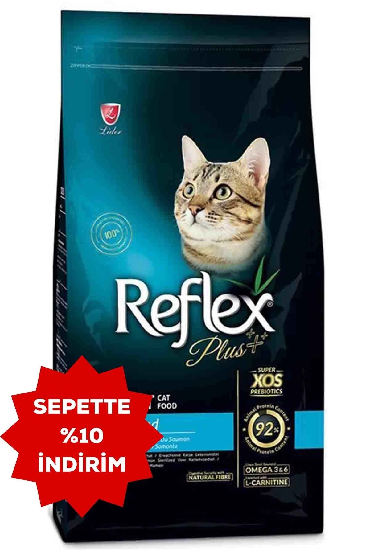 REFLEX Plus Somonlu Kısırlaştırılmış Kedi Maması 2 kg