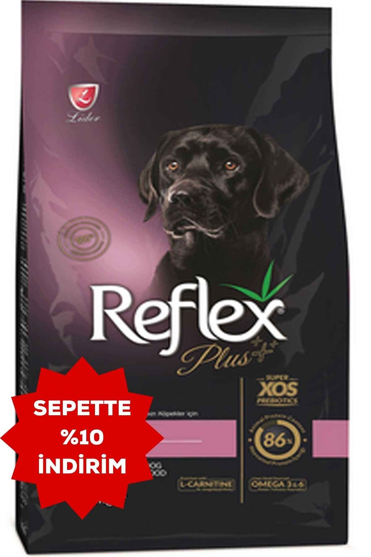 REFLEX Plus Dana Etli Yüksek Enerji Yetişkin Köpek Maması 3 KG