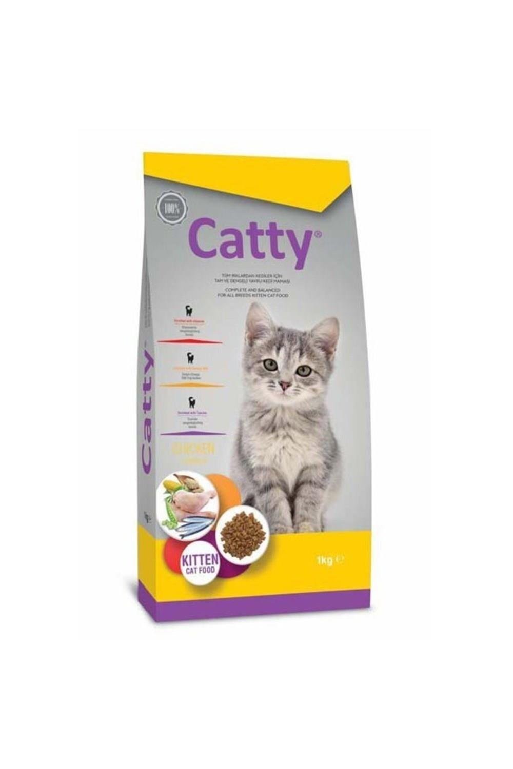 CATTY Tavuklu Yavru Kedi Maması 1 Kg
