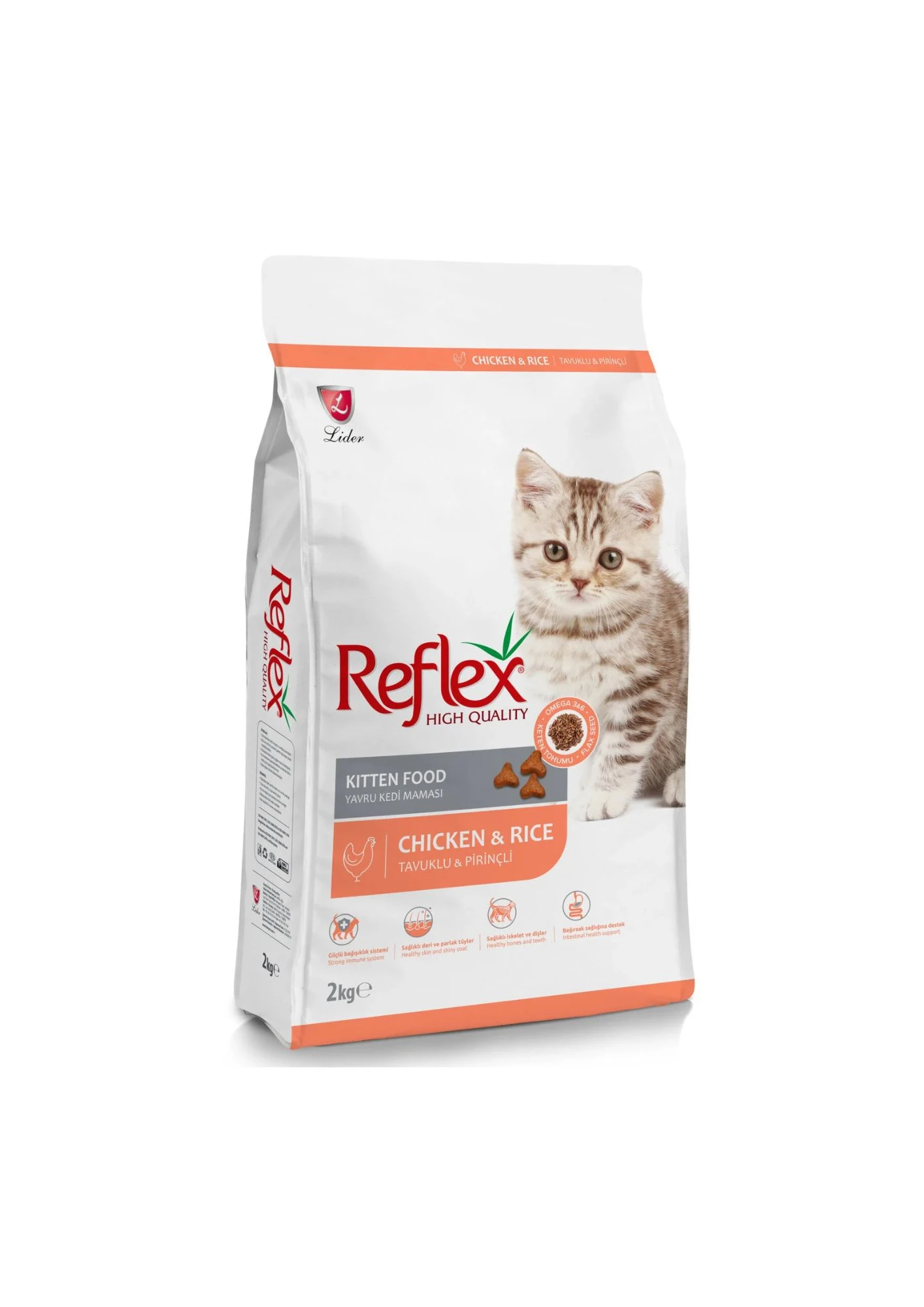 REFLEX Kitten Tavuklu Yavru Kedi Maması 2kg