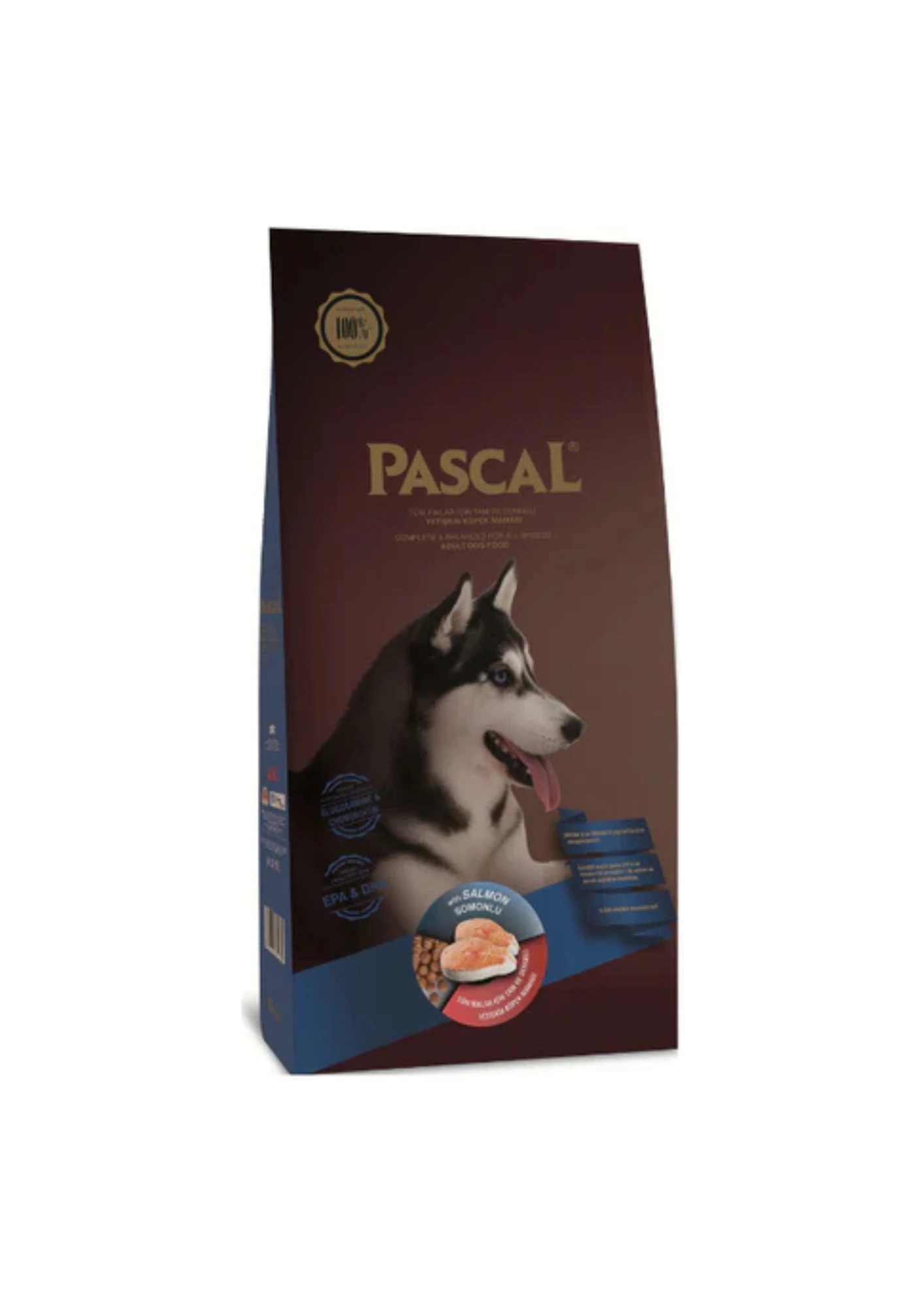 PASCAL Somonlu Yetişkin Köpek Maması 3 Kg