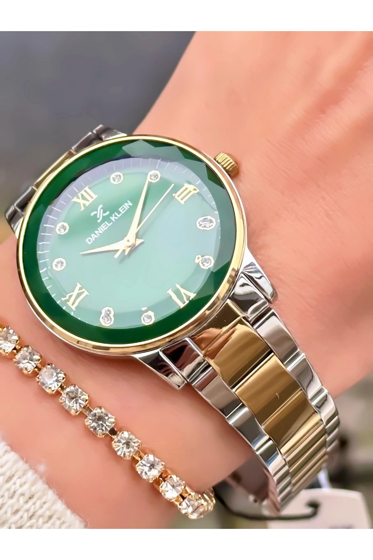 Yeni Sezon Paslanmaz Çelik Kordon Kadın Kol Saati+Bileklik