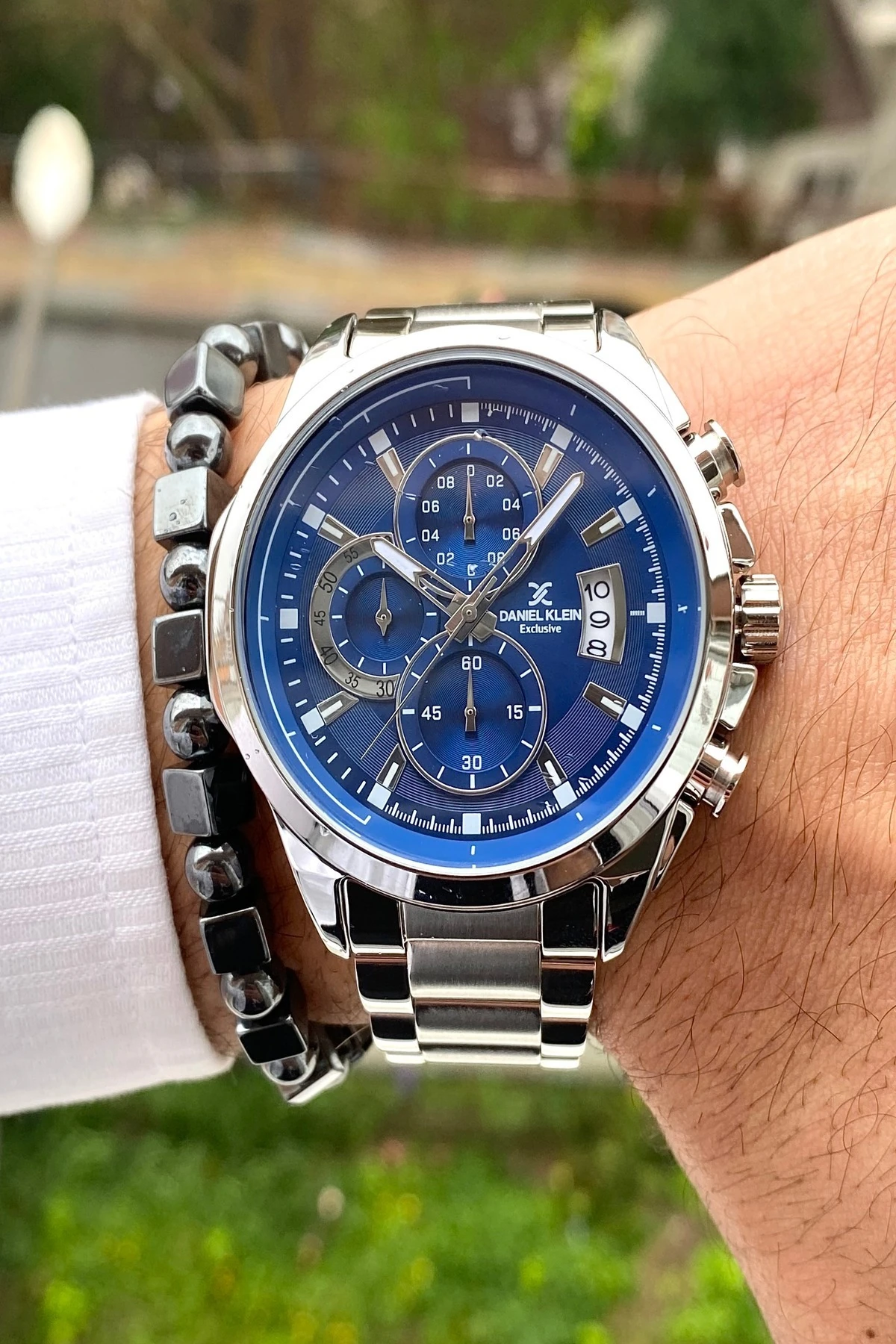 Paslanmaz Çelik Kordon Erkek Kol Saati 3 Atm Su Geçirmez