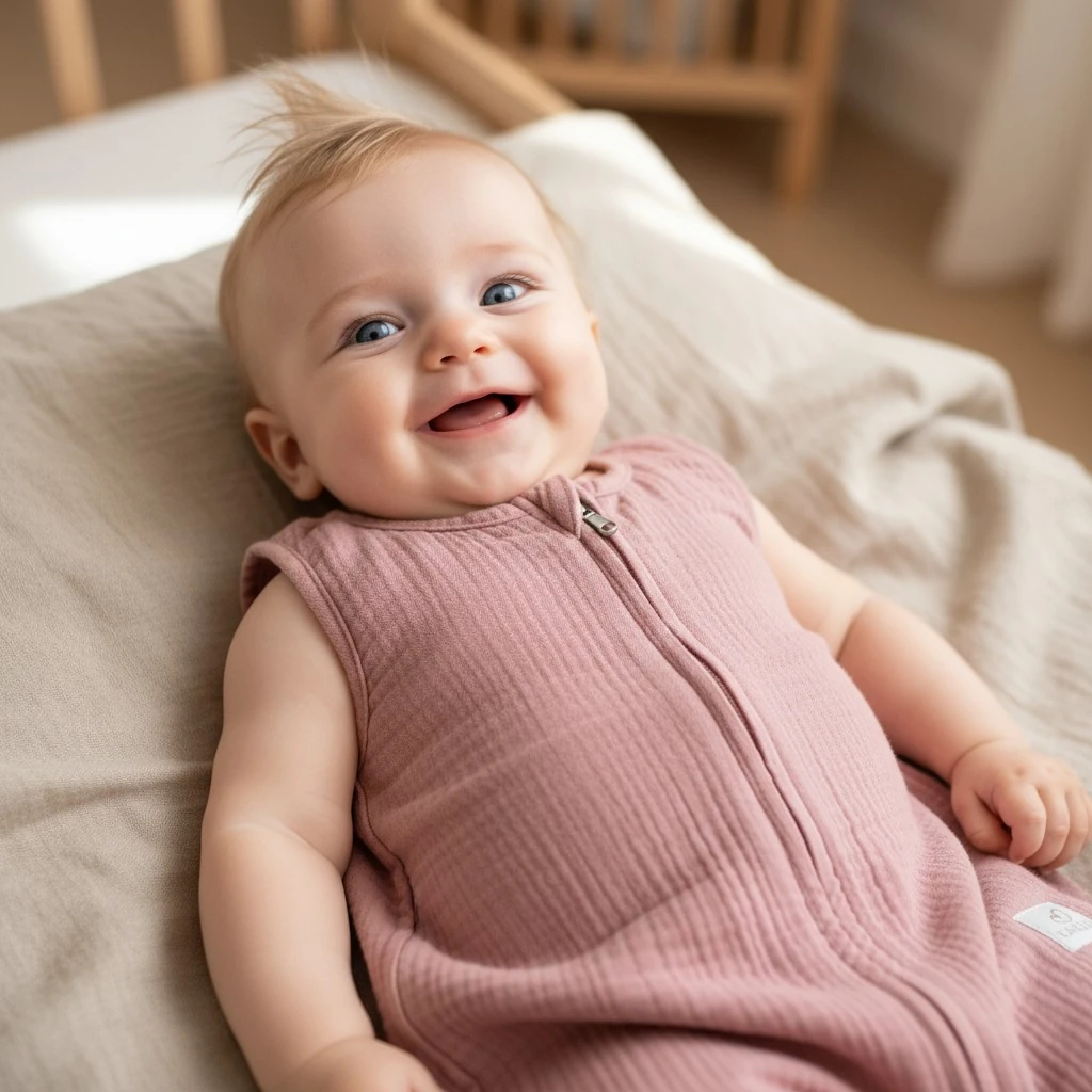 Cleo Dusty Pink Uyku Tulumu