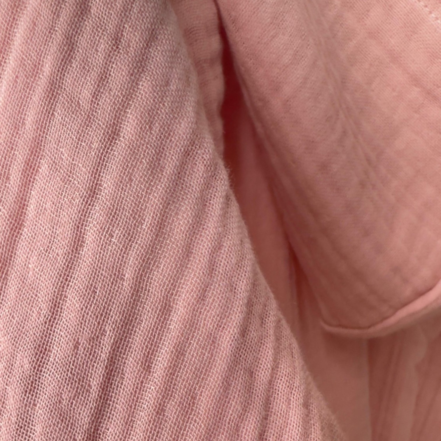 Anemos Dusty Pink Müslin Bornoz