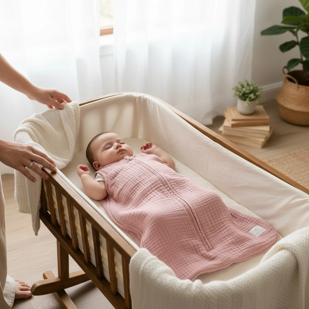 Cleo Dusty Pink Uyku Tulumu