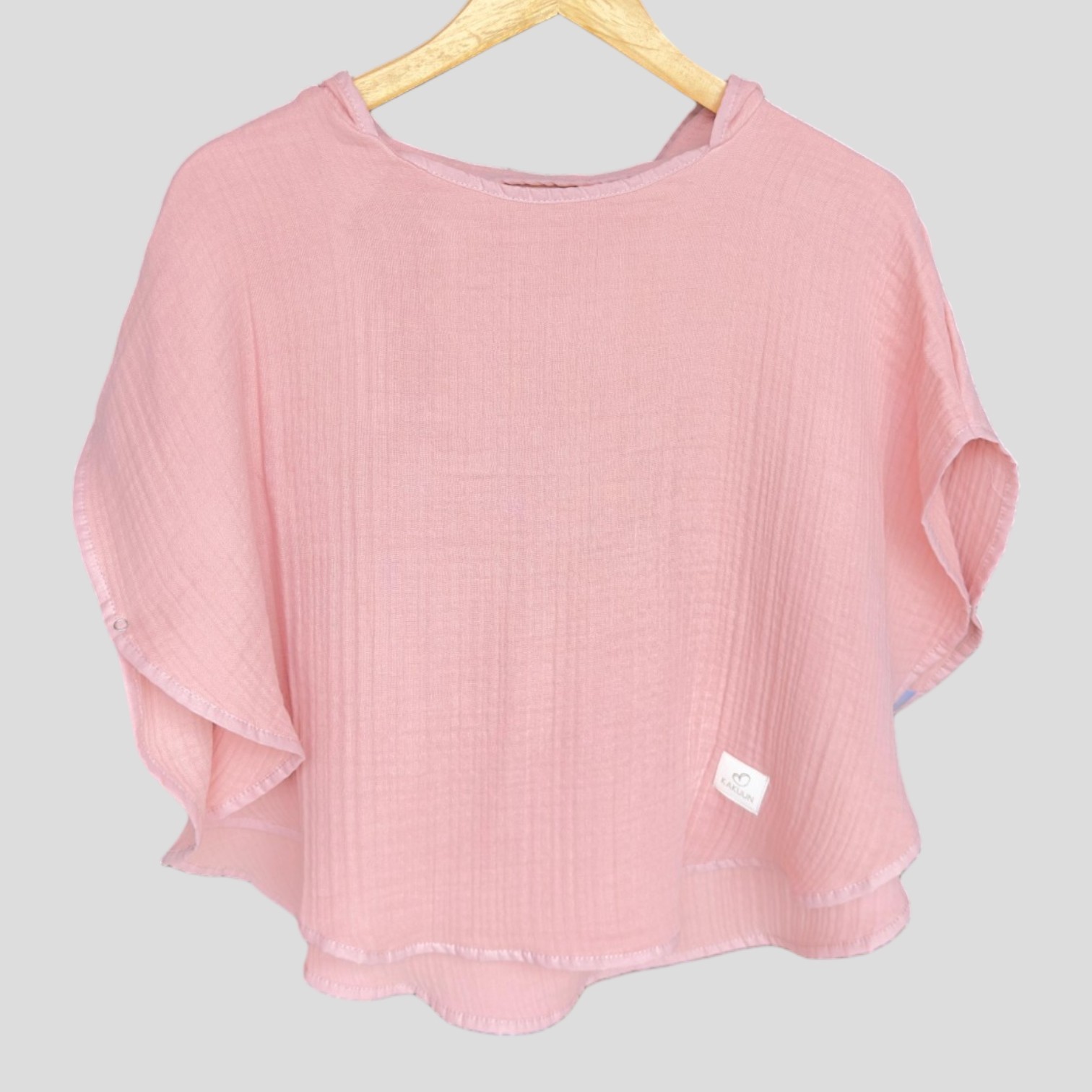 Theia Dusty Pink Müslin Panço