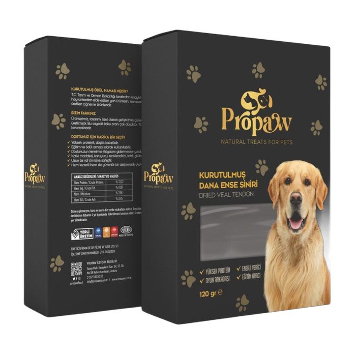 Propaw Dana Ense Siniri Köpek Ödül Maması 120 Gr