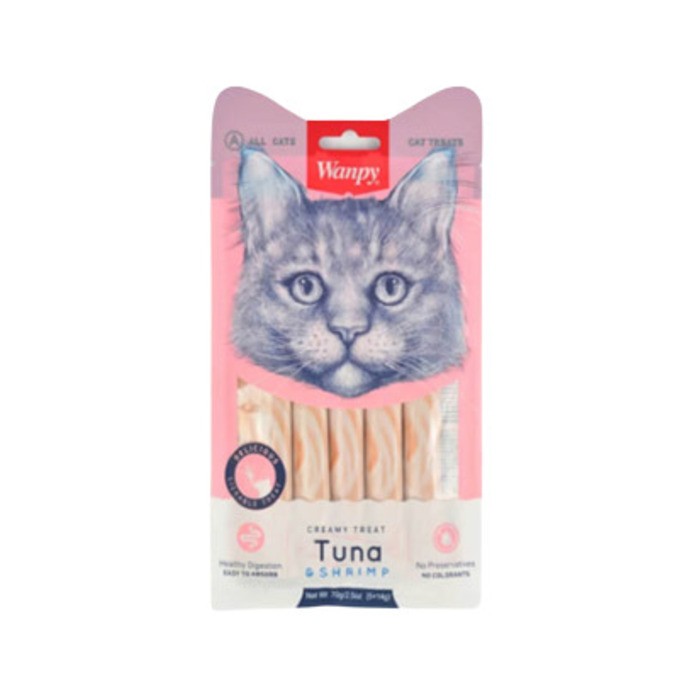 Tuna Shrimp Likit Creamy Kedi Ödülü 5X14 Gr