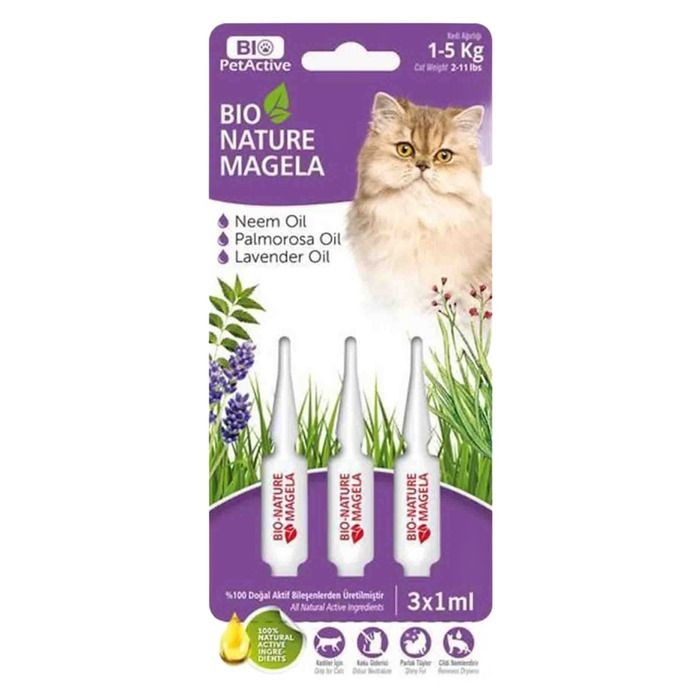 Nature Kedi Ense Damlası 3x1 Ml