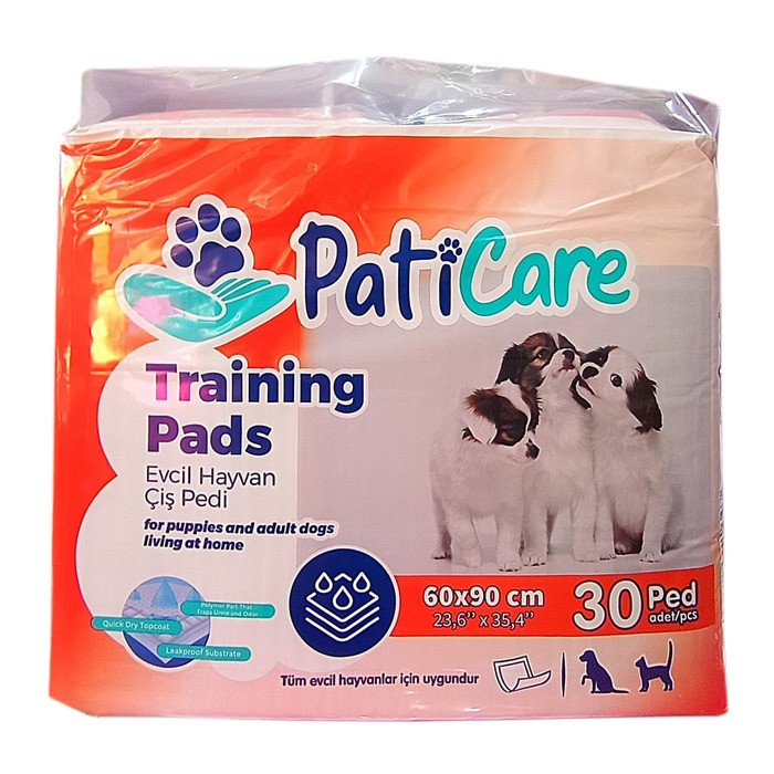 MEDCARE Paticare Training Peds -evcil Hayvan Çiş Pedi 30'LU