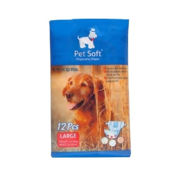 Köpek Bezi L Beden 12'li