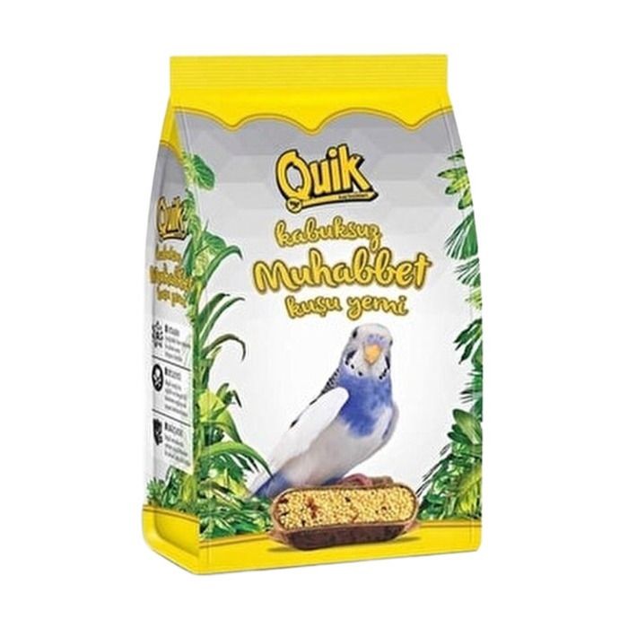 Quik Kabuksuzmuhabbet Kuş Yemi 400 Gr