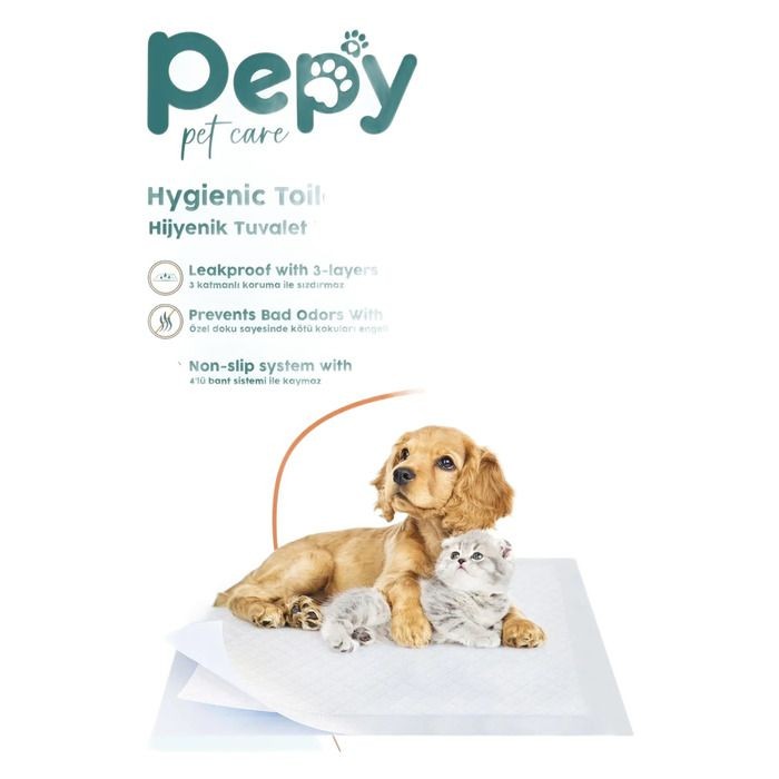 Kendinden Yapışkanlı Köpek Çiş Pedi 60x90 30 Adet