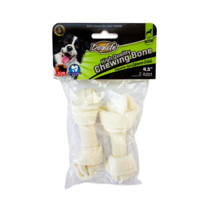 Düğümlü Kemik White 2'li 30 Gr