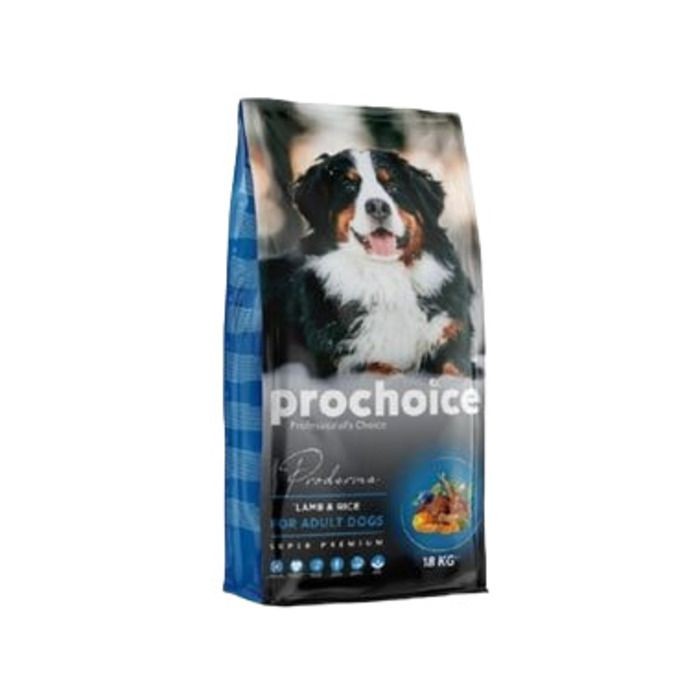 Pro Choice Proderma Kuzu Eti Ve Pirinçli Köpek Maması 18Kg