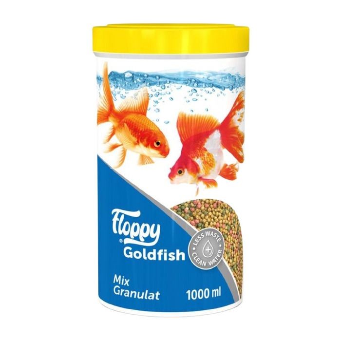 Koi Goldfish Mix Granulat Japon Balık Yemi 1000 Ml