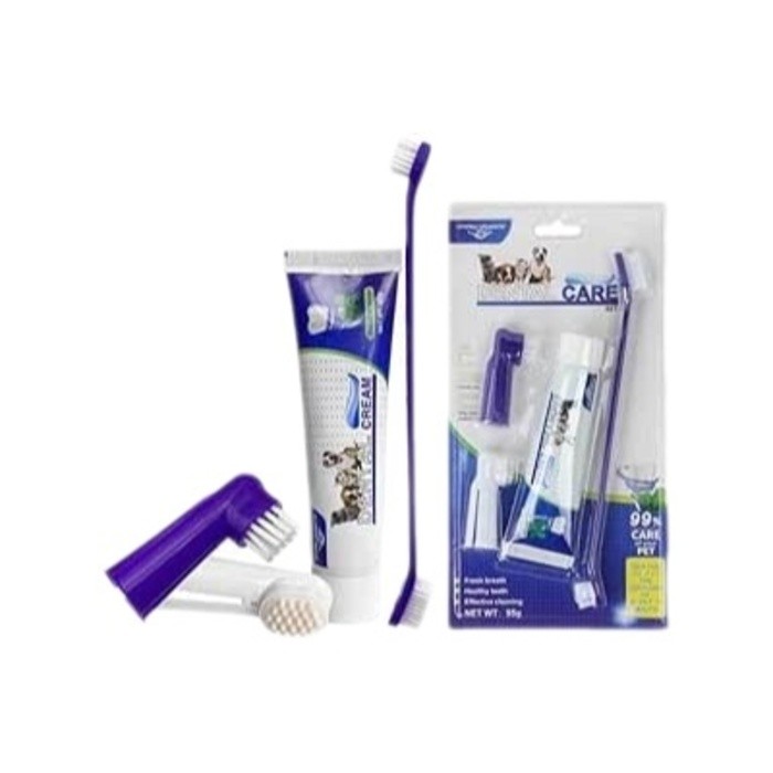 4'ü 1 Arada Kedi Ve Köpekler İçin Dental Care Kit 140 Gr