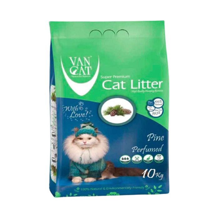 Van Cat İnce Taneli Çam Kokulu Kedi Kumu 10 kg