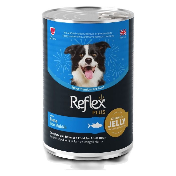 Jöle İçinde Parçacıklı Ton Balıklı Yetişkin Köpek Konservesi 400 Gr