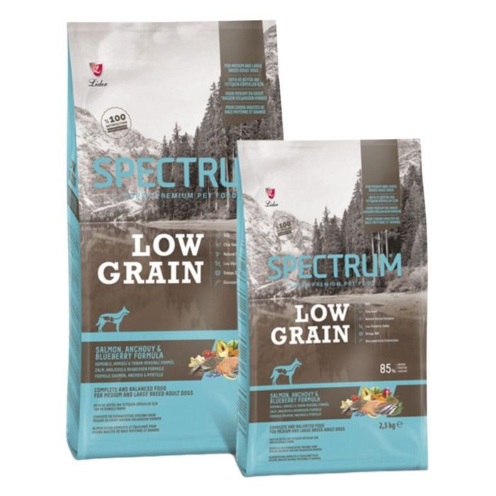 Spectrum Düşük Tahıllı Somonlu ve Hamsili Küçük Irk Yavru Köpek Maması 2.5 kg