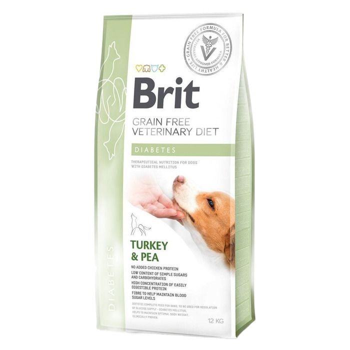 Veterinary Diet Diyabet Hastalığı Için Tahılsız Köpek Maması 12 Kg