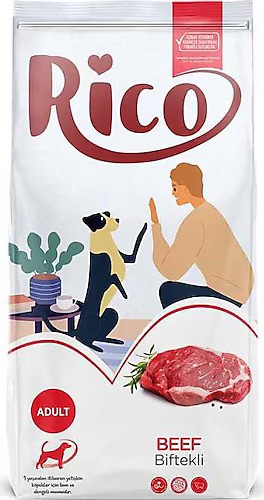 Rico Biftekli Yetişkin Köpek Maması 15 Kg