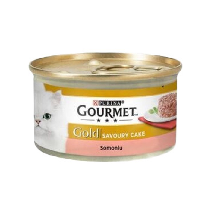 Savoury Cake Somonlu Kedi Konservesi 85 gr