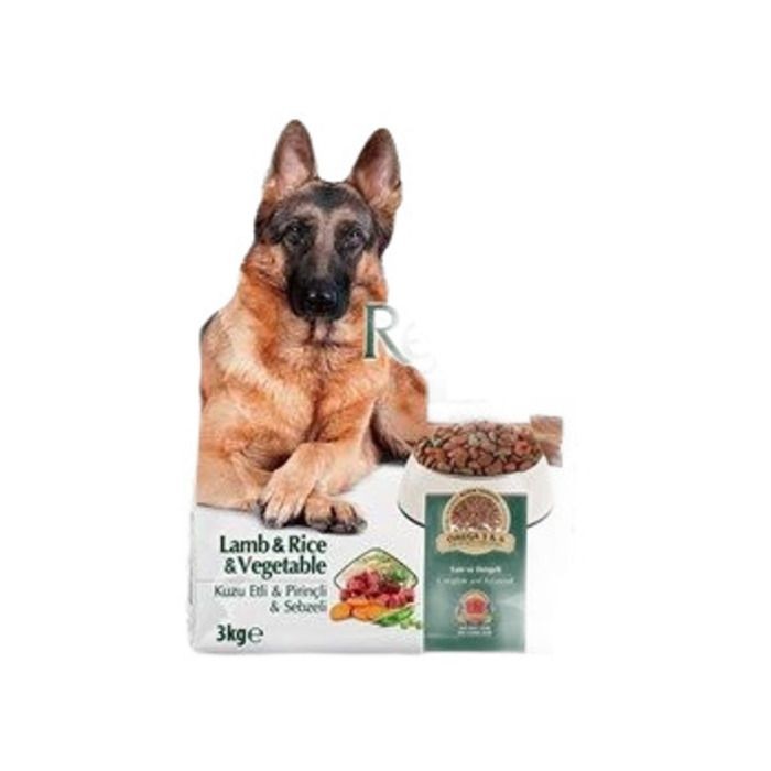 Reflex Kuzu Etli Pirinçli ve Sebzeli Yetişkin Köpek Maması 3 Kg