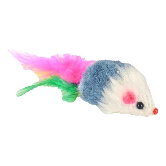 Peluş Fare Kedi Oyuncağı Adet