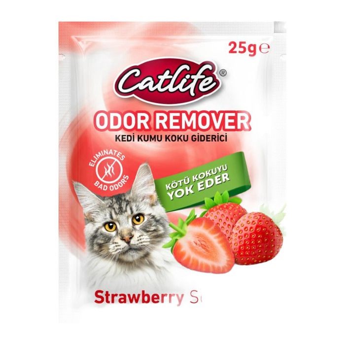 Kedi Kumu Koku Giderici Çilekli 25 Gr