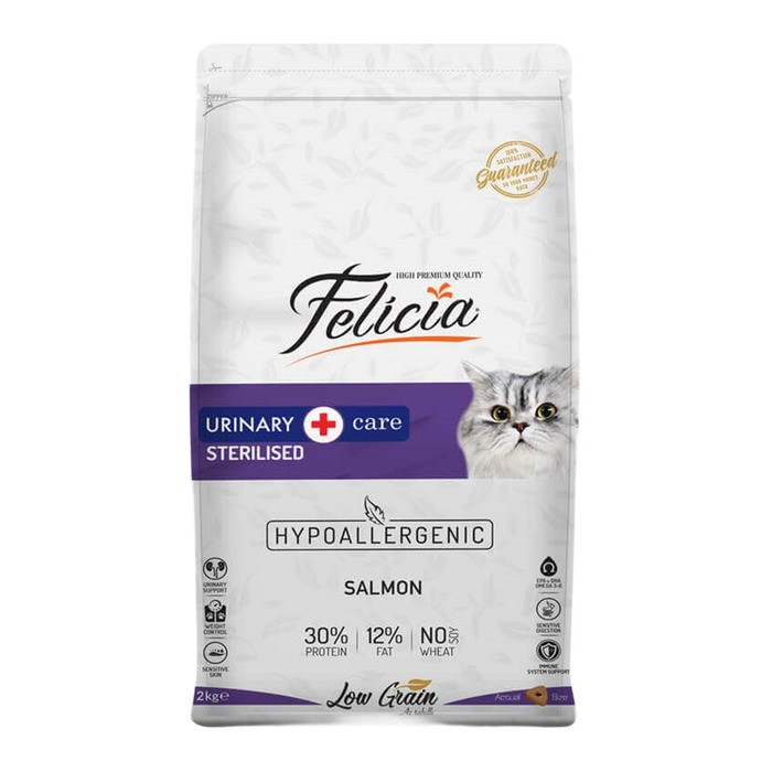 Az Tahıllı Sterilised Somonlu HypoAllergenic Kedi Maması 2 kg