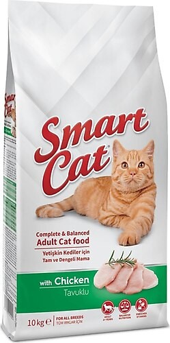 Smart Cat Tavuklu Yetişkin Kedi Maması 10 Kg