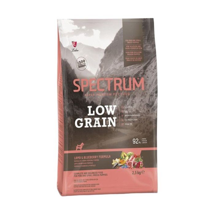 Low Grain Kuzu Etli & Yaban Mersinli Mini Ve Küçük Irk Yavru Köpek Maması 2.5 Kg