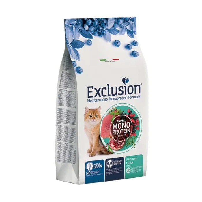 Düşük Tahıllı Monoprotein Ton Balıklı Kısırlaştırılmış Kedi Maması 12 Kg