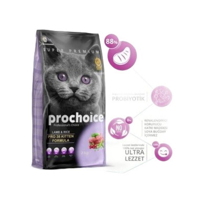Kuzu Etli Kitten Yavru Kedi Maması 15kg