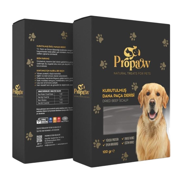 Propaw Dana Paça Derisi Köpek Ödül Maması 100 Gr