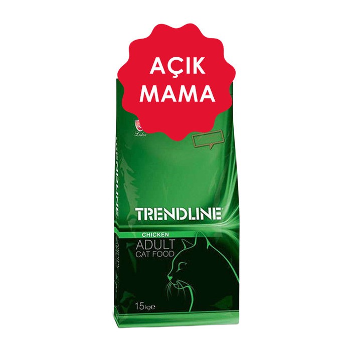 Açık Trendline Tavuklu Yetişkin Kedi Maması 1 Kg