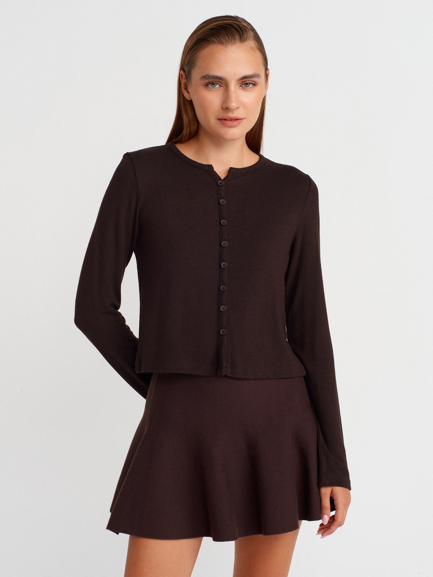 31413 DÜĞME DETAYLI HIRKA